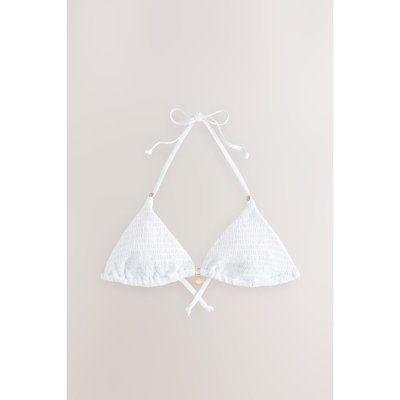 Haut de bikini triangle froncé NEXT