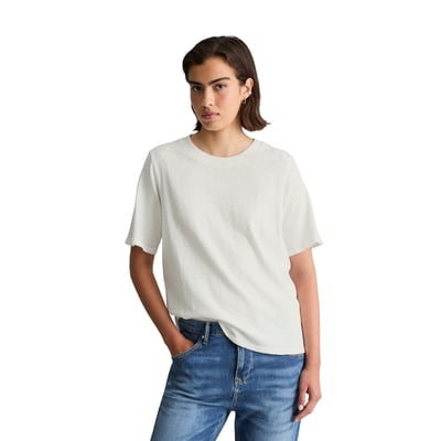 T-shirt en jersey slub loose en doux coton biologique MARC O’POLO DENIM