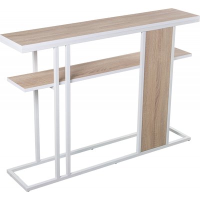 Console en bois et métal, entrée élégante RECOLLECTION