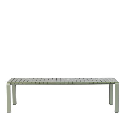 Banc de jardin en métal 175x45cm - VONDEL ZUIVER