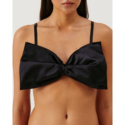 Top avec noeud en satin FIOCCHETTIZ UNDIZ