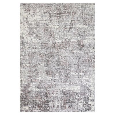 Faded Metallic Abstract Rug SO'HOME