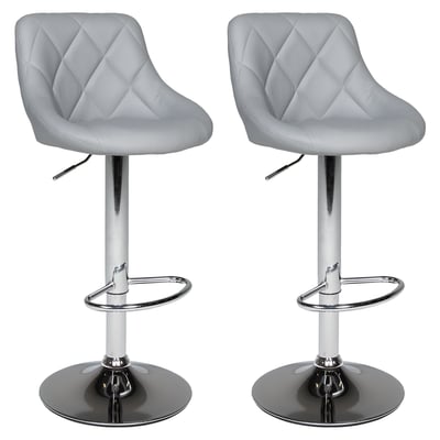 Lot de 2 tabourets de bar, JASPER HAPPY GARDEN
