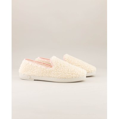 Chaussons en bouclette de laine ANGARDE