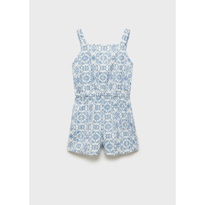 Combinaison imprimée lin MANGO KIDS