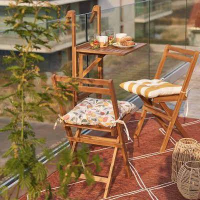Table de balcon à suspendre, acacia, Alata LA REDOUTE INTERIEURS