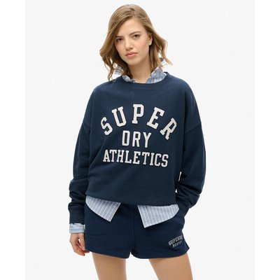 Sweat-shirt décontracté à texte appliqué Athletic Essentials SUPERDRY