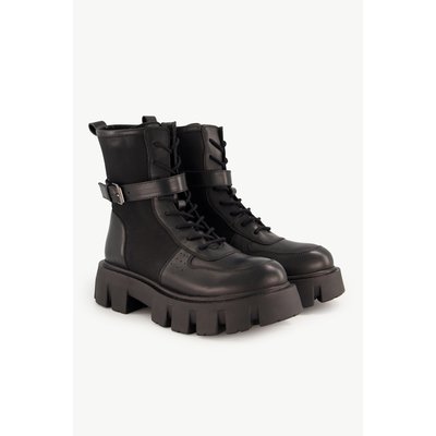 Bottines en cuir, boucle fantaisie STUDIO UNTOLD