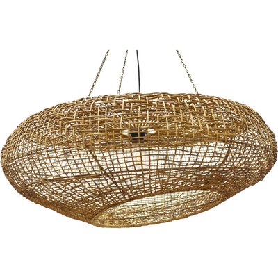 Suspension en rotin naturel ambiance chaleureuse et tendance RECOLLECTION