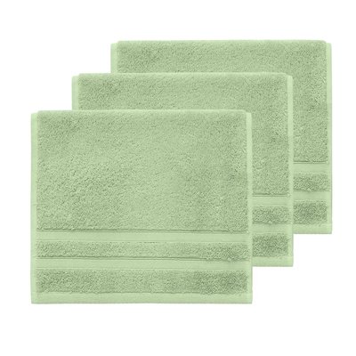 Lot de 3 serviettes invité 600 g/m² SENSILK SENSEI MAISON