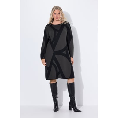 Robe en maille à encolure bateau ULLA POPKEN