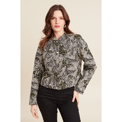 Veste boutonnée col mao BREAL