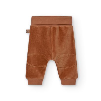 Pantalon en velours côtelé à taille élastique BOBOLI