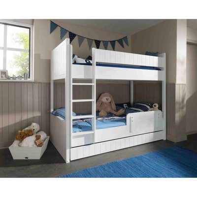 ROBIN Lits superposés couchages + Lit gigogne + Barrière de lit VIPACK
