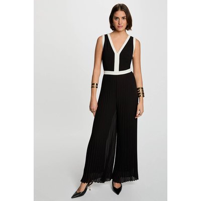 Combinaison pantalon plissé, fluide MORGAN
