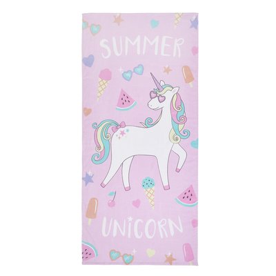 Summer Unicorn Beach Towel CATHERINE LANSFIELD