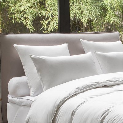 Oreiller ENVELOPPE COTON BIOLOGIQUE - 50% duvet canard et oie - Medium DROUAULT