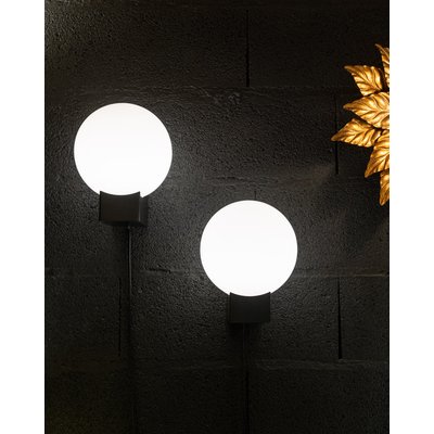 Paire d'appliques en opaline Sonia N°51 - Bon état DEBONGOUT