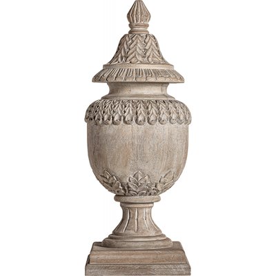 Vase en bois de mangue, Ache Provençal RECOLLECTION