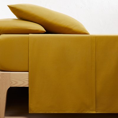 Plat laken 30% recycled katoen, Scenario LA REDOUTE INTERIEURS