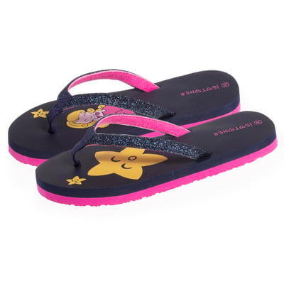 Tongs confort et tige pailleté ISOTONER