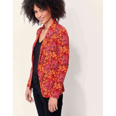 Veste imprimée maille chaude cintrée CATLINE LA FIANCÉE