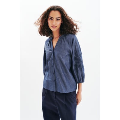 Chemise droite en lin CAUBIE CAROLL