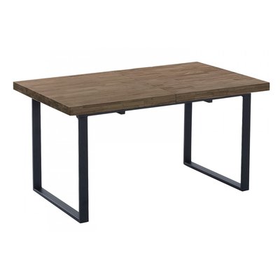 Table repas extensible en bois et métal - MATIKA MATHI DESIGN