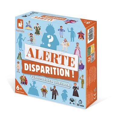 Jeu Alerte Disparition ! Personnages Célèbres JANOD