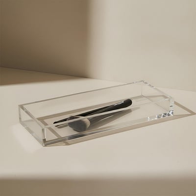Plateau de rangement acrylique BATH BAZAAR
