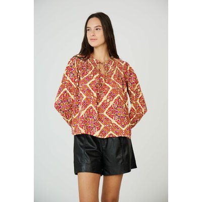 Blusa con scollo a V SEE U SOON