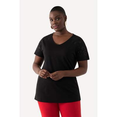 T-shirt oversized avec broderie à paillettes ULLA POPKEN