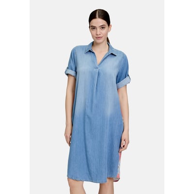 Robe en jean à patchs CARTOON