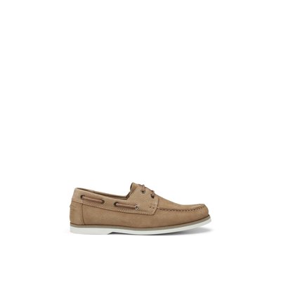 Chaussures bateau en cuir de vache souple MARC O'POLO