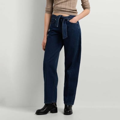 Bow - Jean Coupe Large, Taille Moyenne PEPE JEANS