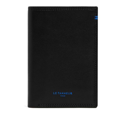 Porte cartes vertical en cuir lisse MARTIN LE TANNEUR