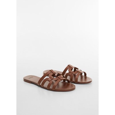 Sandales lanieres cuir La Redoute