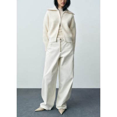 Jean wideleg zippé MANGO