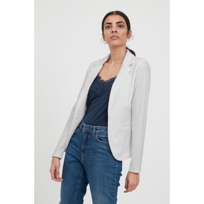 Blazer coupe ajustée, col tailleur ICHI