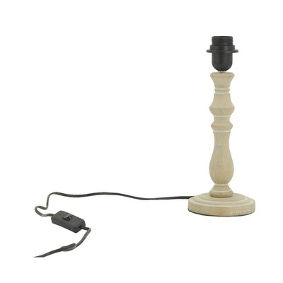Pied de lampe en bois sculpté Naturel AUBRY GASPARD