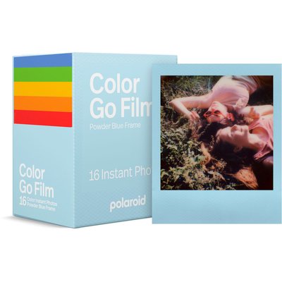 Papier photo instantané Go flim double pack Powder Blue Frame POLAROID