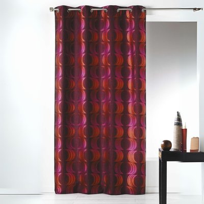 Rideau en Jacquard à Imprimés "Croissant de Lune" HOME MAISON