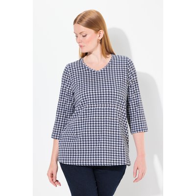 T-shirt à col V et manches 3/4 ULLA POPKEN