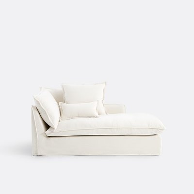 Méridienne droite polyester chiné, Odna LA REDOUTE INTERIEURS