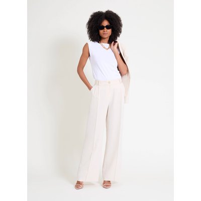 Pantalon large à rayures THYLIA NAF NAF
