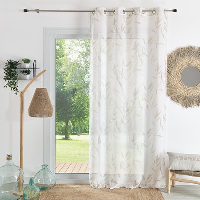 Voilage imprimé "Bambou" HOME MAISON