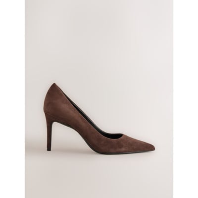 Escarpins doublés de cuir à talon mi-haut NEXT