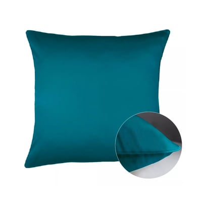 Taie d'oreiller satin de coton AVA UNI GARNIER THIEBAUT