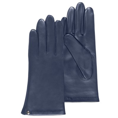 Gants cuir d'agneau - doublés soie ISOTONER