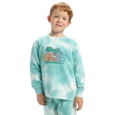 Sweat à col rond TIE DYE QUIKSILVER